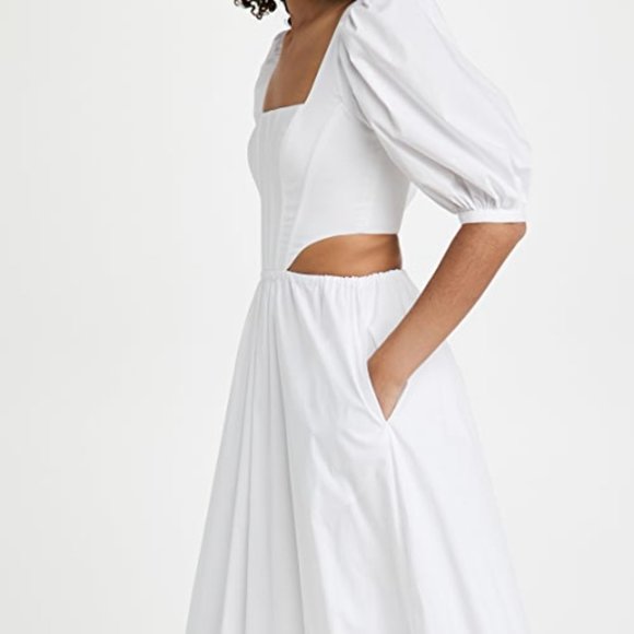 NWT Staud Astro Dress in White - Picture 6 of 9